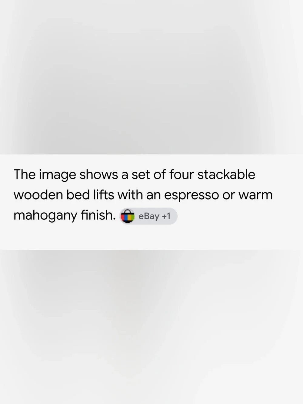 Bed Bath & Beyond Wood Lifters Set Of 4